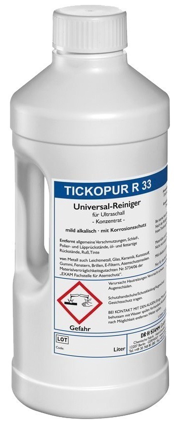 Tickopur R33 liquide pour nettoyeur à ultrason - Wemmel Tools